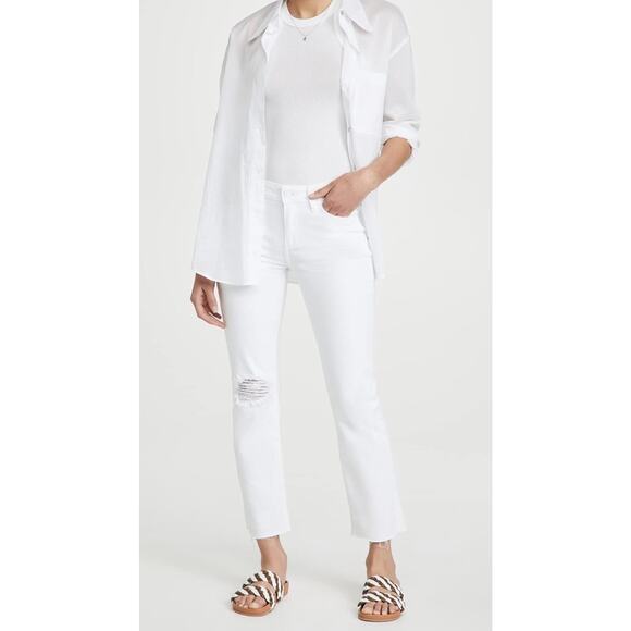 Paige Denim Denim - Paige Jeans with Raw Cuff & Coin Pocket